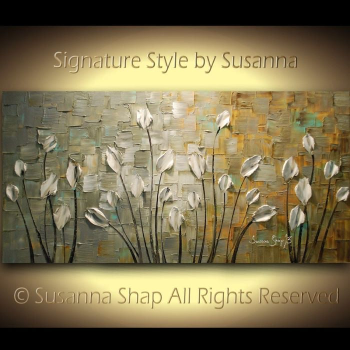 Flower Landscape Paintings - Made to Order