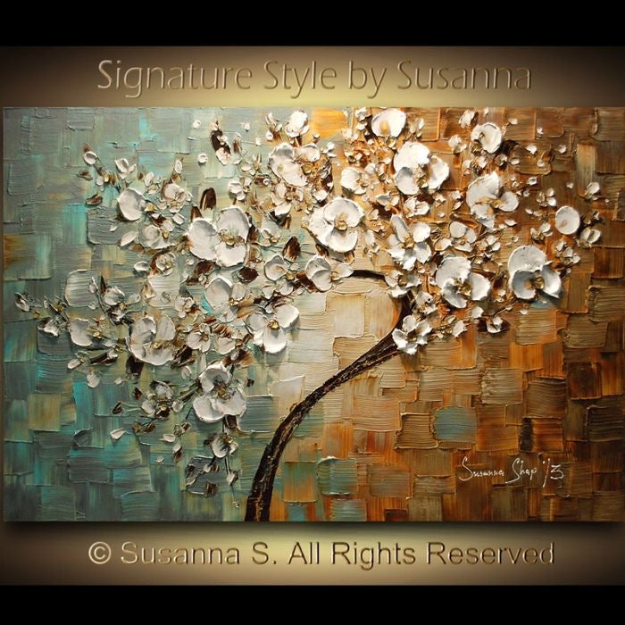 Original Textured Impasto Palette Knife Paintings - Ready to Ship
