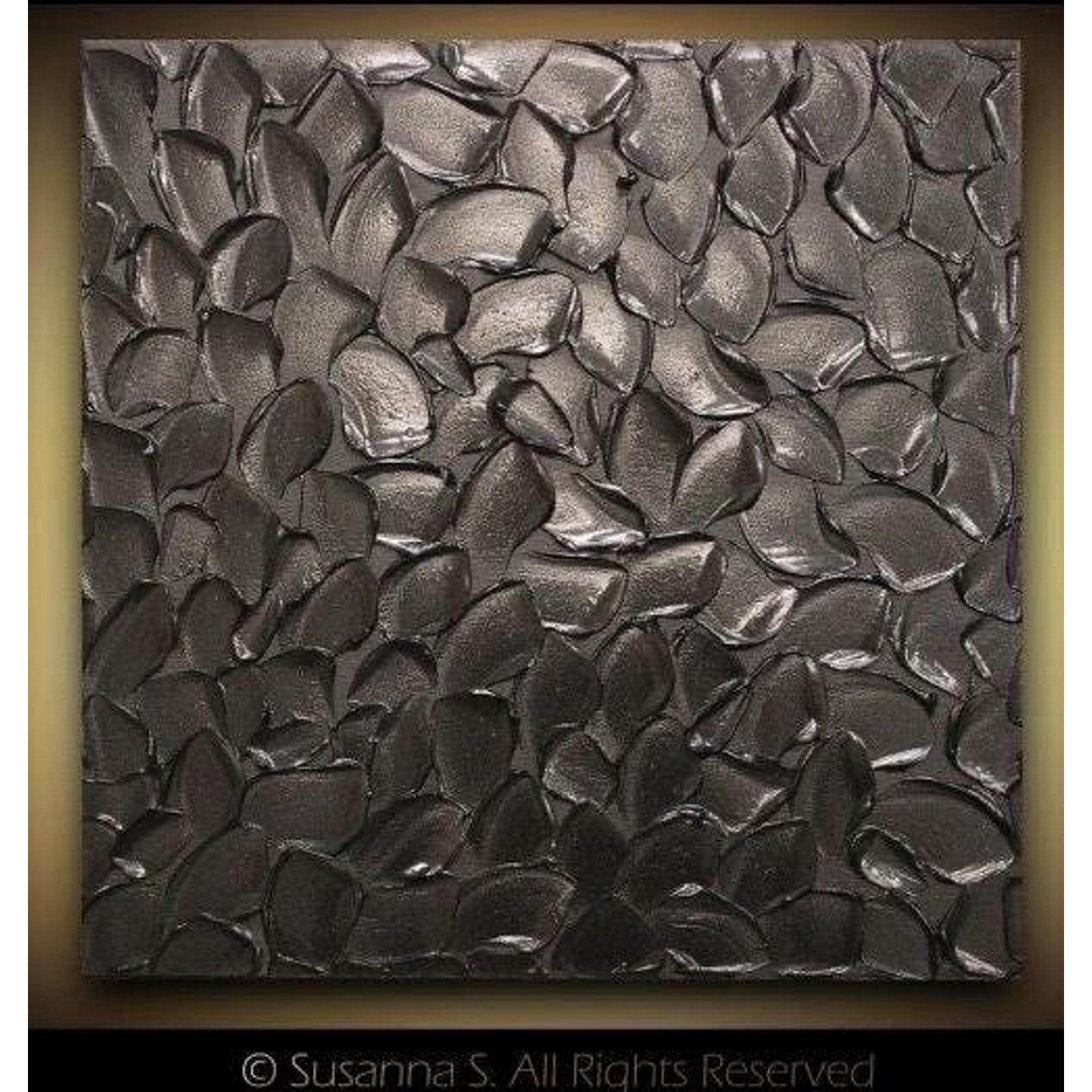 ORIGINAL Pearl White Painting Textured Impasto , Minimalist Abstract Wall Art -made2order