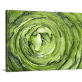 Vortex Art Green Abstract Wall Art Canvas PRINT Home Decor by Susanna Shap