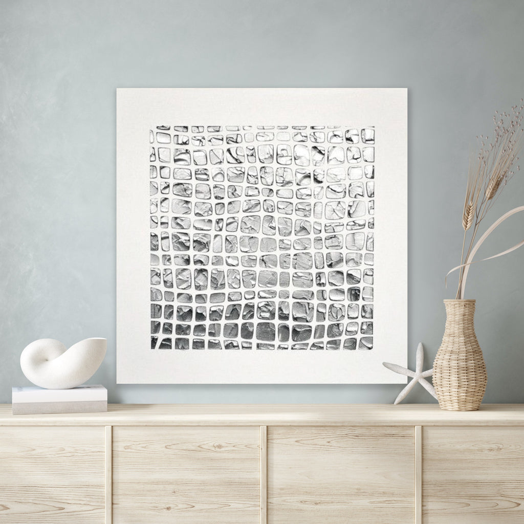 White and Silver Abstract Minimalist ORIGINAL Textured Painting palette knife Impasto, Abstract Wall Art -MADE2ORDER
