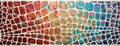 “Stained Glass” Colorful Abstract Original Palette knife Impasto Textured Large Wall Art MADE2ORDER Geometric Mosaic Painting Black and MultiColor