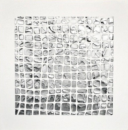 White and Silver Abstract Minimalist ORIGINAL Textured Painting palette knife Impasto, Abstract Wall Art -MADE2ORDER