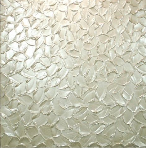 White pearl Abstract Minimalist ORIGINAL Textured Painting palette knife Impasto, Abstract Wall Art -MADE2ORDER