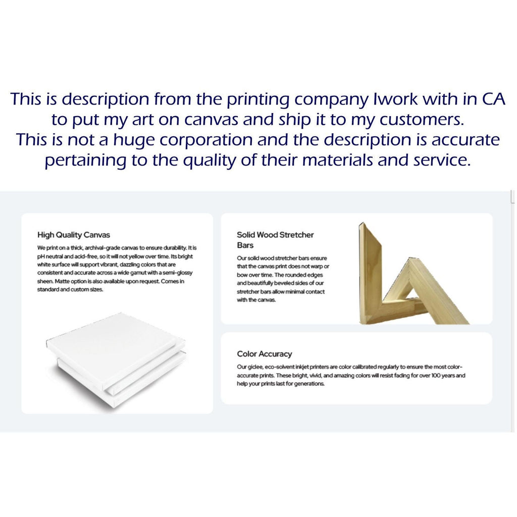 Cornflower Blue Floral Bouquet Canvas Art PRINT, Susanna Shap