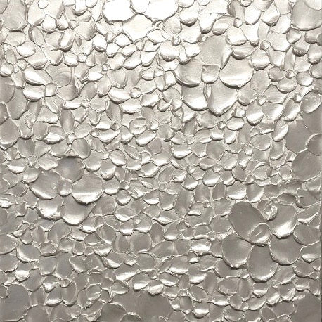 White pearl Blossoms Flowers Abstract Minimalist ORIGINAL Textured Painting palette knife Impasto, Abstract Wall Art -MADE2ORDER
