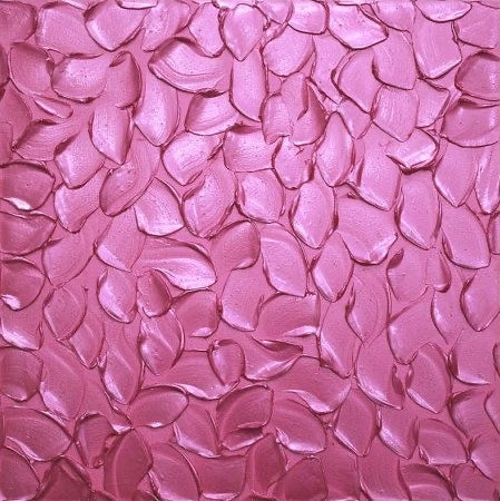 Hot Pink Abstract Minimalist ORIGINAL Metallic Textured Painting palette knife Impasto, Abstract Wall Art -MADE2ORDER-Mix & match
