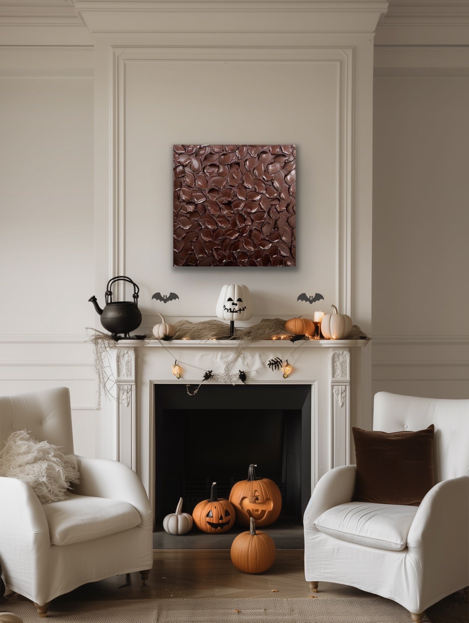 Burgundy Abstract Minimalist ORIGINAL Metallic Textured Painting palette knife Impasto, Abstract Wall Art -MADE2ORDER-Mix & match