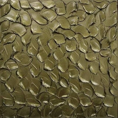 Bronze Abstract Minimalist ORIGINAL Metallic Textured Painting palette knife Impasto, Abstract Wall Art -MADE2ORDER-Mix & match