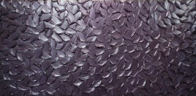 Lilac Smoky purple Abstract Minimalist ORIGINAL Metallic Textured Painting palette knife Impasto, Abstract Wall Art -MADE2ORDER-Mix & match