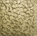 Pale Gold Abstract Minimalist ORIGINAL Metallic Textured Painting palette knife Impasto, Abstract Wall Art -MADE2ORDER-Mix & match