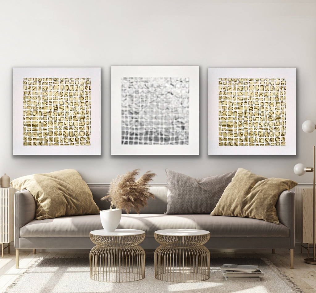 White and Silver Abstract Minimalist ORIGINAL Textured Painting palette knife Impasto, Abstract Wall Art -MADE2ORDER