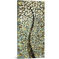 Tree Art Large Wall Art cherry blossom snowfountain tall vertical PRINT -Susanna