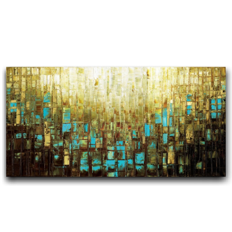 Mid century modern Abstract Wall Art, Panoramic Fine Art Giclee PRINT on canvas -Susanna Shap